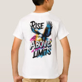 Stijg boven de limieten Eagle T-shirt (Achterkant)