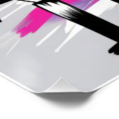 Stijg boven de limieten van de adelaar perfect poster (Hoek)