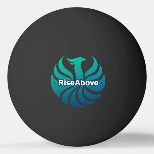 Stijg boven – de Phoenix van binnen Pingpongbal (Voorkant)