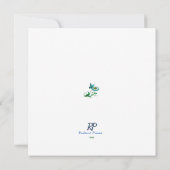 Stijg boven de stress Giraffe platte Kaart (Achterkant)