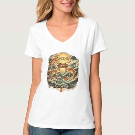 Stijg Boven jezelf uit T-shirt (Voorkant)