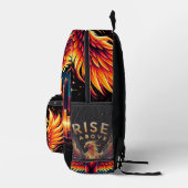 Stijg boven Phoenix Bedrukte Rugzak (Rechts)
