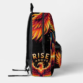 Stijg boven Phoenix Bedrukte Rugzak (Links)