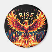 Stijg boven Phoenix Magneet (Voorkant)