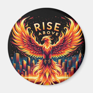 Stijg boven Phoenix Magneet