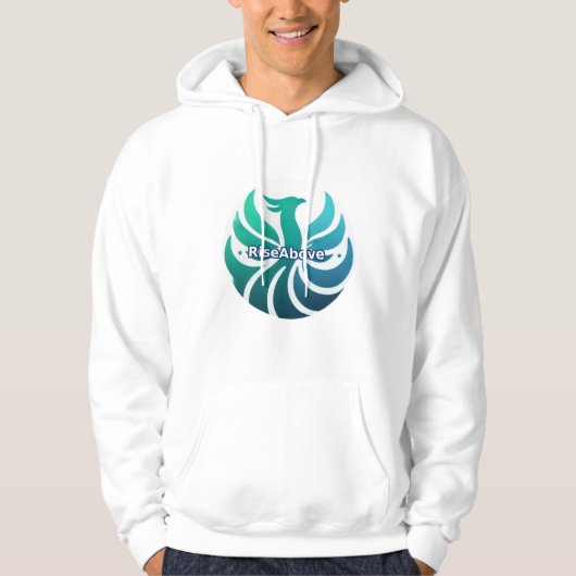Stijg boven - Phoenix Sterkte Logo Hoodie (Voorkant)
