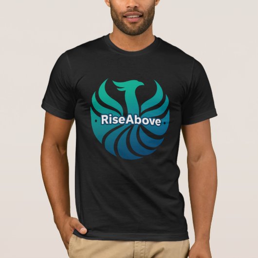 Stijg boven - Phoenix Sterkte Logo T-shirt (Voorkant)