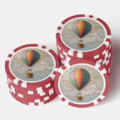 "Stijg boven" Poker Chips (Opstapeling)