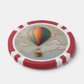 "Stijg boven" Poker Chips (Enkel)