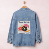 STIJG EN GLANS, ZIJN DONUT TIJD DENIM JACKET (Hangar)