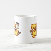 Stijg en grind grappige koffie quote Mok (Center)
