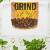 Stijg en Grind Keuken Handdoek (Gevouwen)
