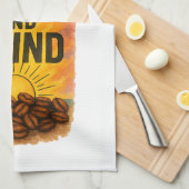 Stijg en Grind Keuken Handdoek (Quarter Fold)