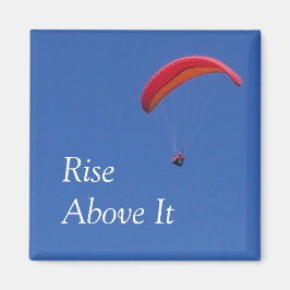 'Stijg erboven' paragliding magneet