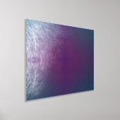 Stijg Hoger Zilver Folie Blok Art Print (Laagn)