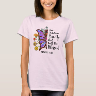 Stijg op gezegend T-shirt