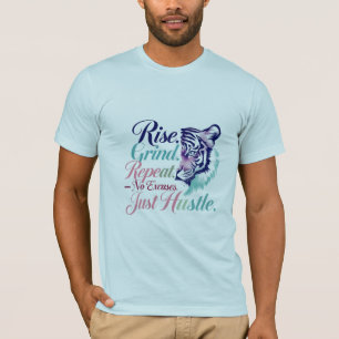 Stijg op. Grind. Hustle. – Fire Spirit Premium Man T-shirt