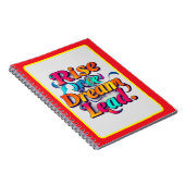 "Stijg op naar grootsheid" Notitieboek (Rechterzijde)