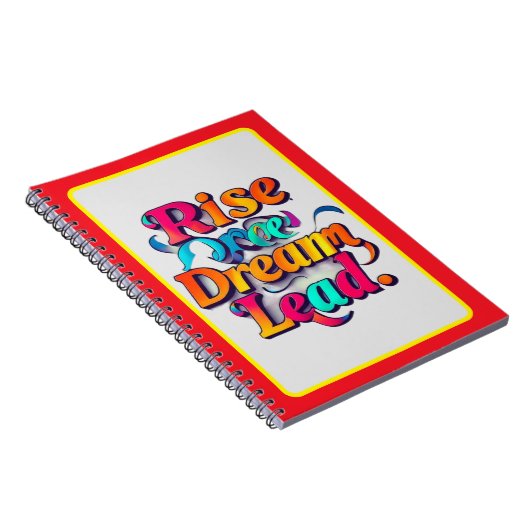 "Stijg op naar grootsheid" Notitieboek (Rechterzijde)