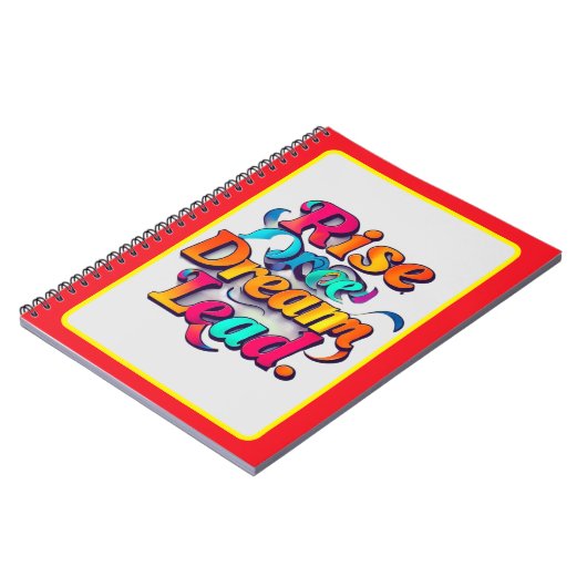 "Stijg op naar grootsheid" Notitieboek (Linkerzijde)