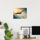 Stijg op vleugels als adelaars | poster (Thuiskantoor)