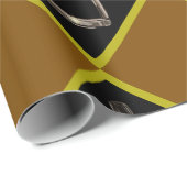 stijgbeugels in diamanten cadeaupapier (Rol Hoek)