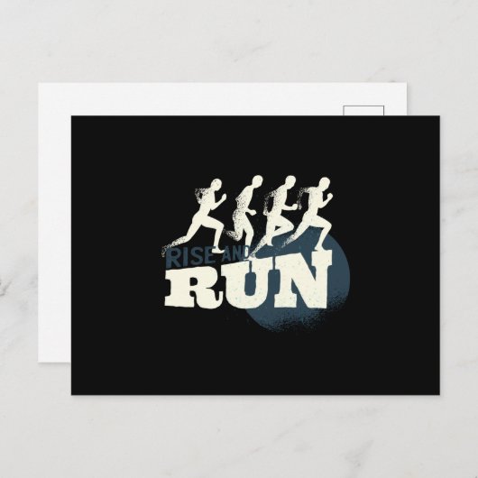 Stijgen en uitvoeren briefkaart (Voorkant / Achterkant)