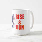 Stijgen en uitvoeren koffiemok (Voorkant rechts)