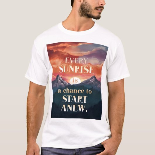 Stijgen en vernieuwen t-shirt (Voorkant)
