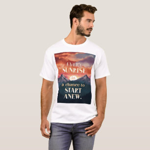 Stijgen en vernieuwen t-shirt