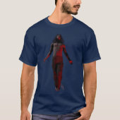 Stijgend boven t-shirt (Voorkant)