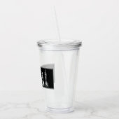 Stijgend Hoog - Aangepaste Acryl Tumbler Acryl Drinkbeker (Links)