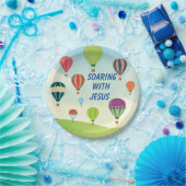 Stijgend met Jesus-kinder partij borden Papieren Bordje (Feest)