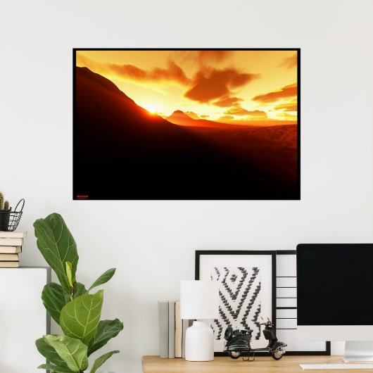 Stijgend Poster (Thuiskantoor)