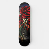 stijgend Roos Persoonlijk Skateboard (Voorkant)