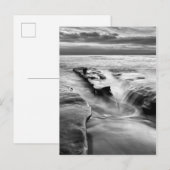 Stijgend Tij Aan Het Strand Briefkaart (Voorkant / Achterkant)