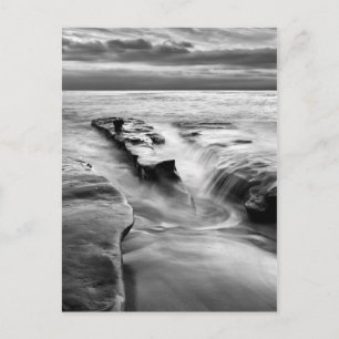 Stijgend Tij Aan Het Strand Briefkaart