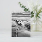 Stijgend Tij Aan Het Strand Briefkaart (Staand voorkant)