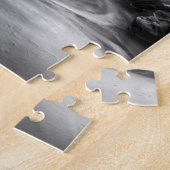 Stijgend Tij Aan Het Strand Legpuzzel (Zijkant)