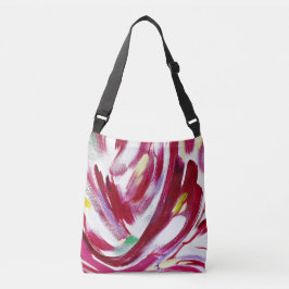 Stijgende bloem Boodschappentas Crossbody Tas