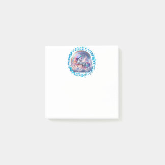 Stijgende Eenhoorn Post-It Notes – Rainbow Star Ma