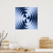 Stijgende golven... poster (Keuken)