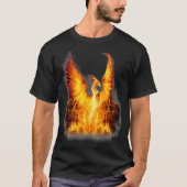 Stijgende Phoenix Fire Fenix (2) T-shirt (Voorkant)