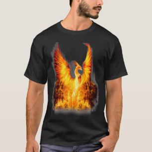 Stijgende Phoenix Fire Fenix (2) T-shirt