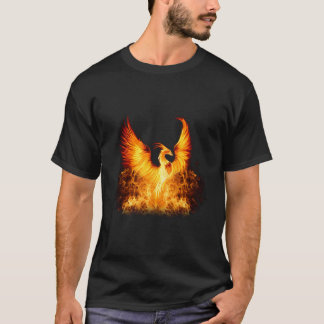 Stijgende Phoenix Fire Fenix Inspiration Motivatio T-shirt