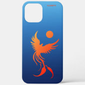 Stijgende Phoenix in Flames Case-Mate iPhone Case (Achterkant)