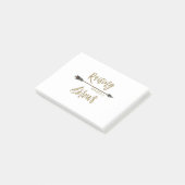 Stijgende pijlen - psalm 127:3-5 post-it® notes (Schuin)