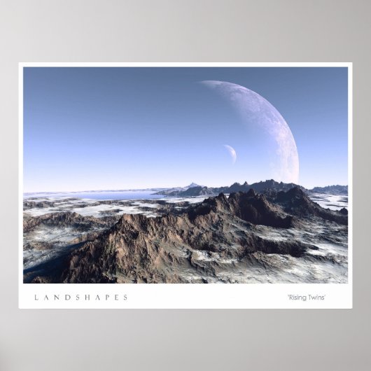 Stijgende tweelingen poster (Voorkant)