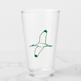 Stijgende Vogeltuimelaar - Elegant & Vrijgevochten Glas