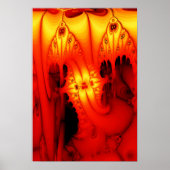 Stijgende warmte poster (Voorkant)